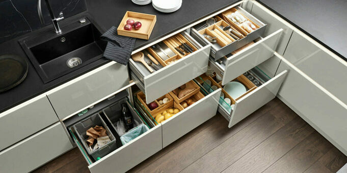 So Organisieren Sie Küchenschränke Und Schubladen